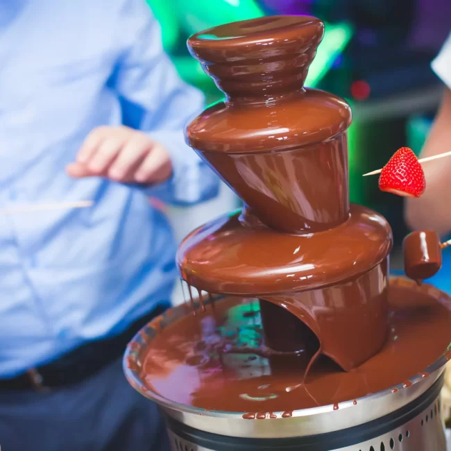 Professional Chocolate Fountain Hire in Liverpool and around the Merseyside