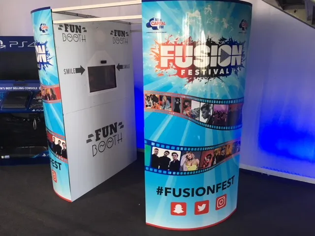 Get the best deal for a branded photo booth near you.