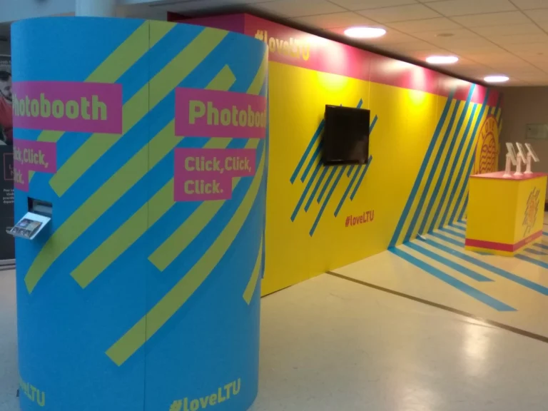 Trinity Uni Booth Hire in Leeds Provided by The Superbooth